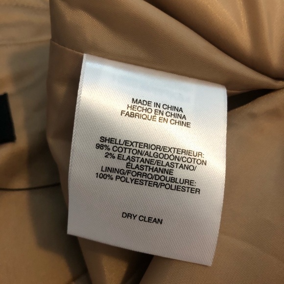NWT Jones New York Signature Trench Coat (Praline) - Picture 5 of 6